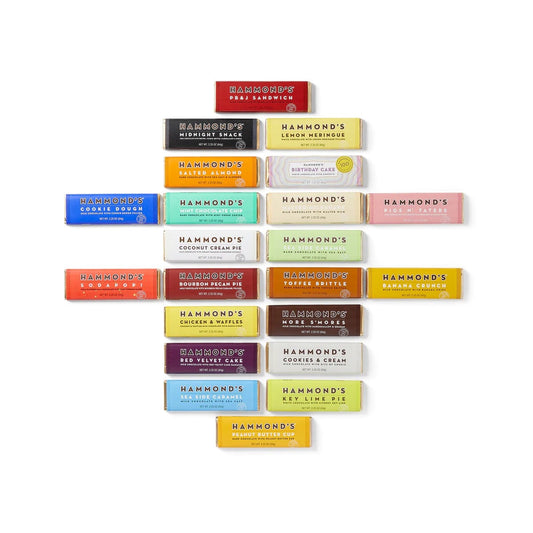 candy - hammond's chocolate bars by hammond's