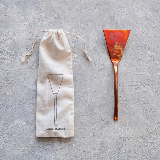 spatula - hand-forged copper by creative co-op
