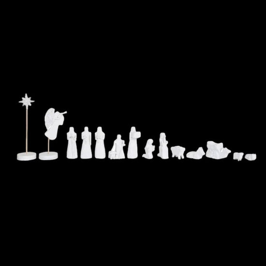 nativity - paper mache by creative co-op