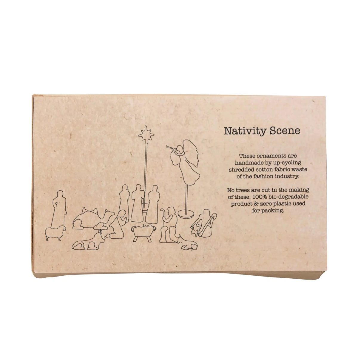 nativity - paper mache by creative co-op