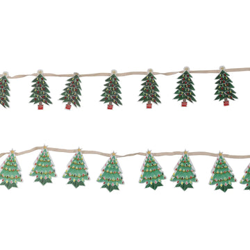 garland - paper tree by creative co-op