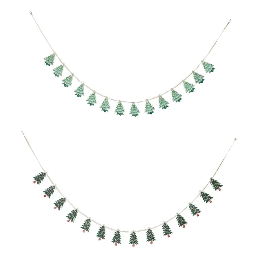 garland - paper tree by creative co-op