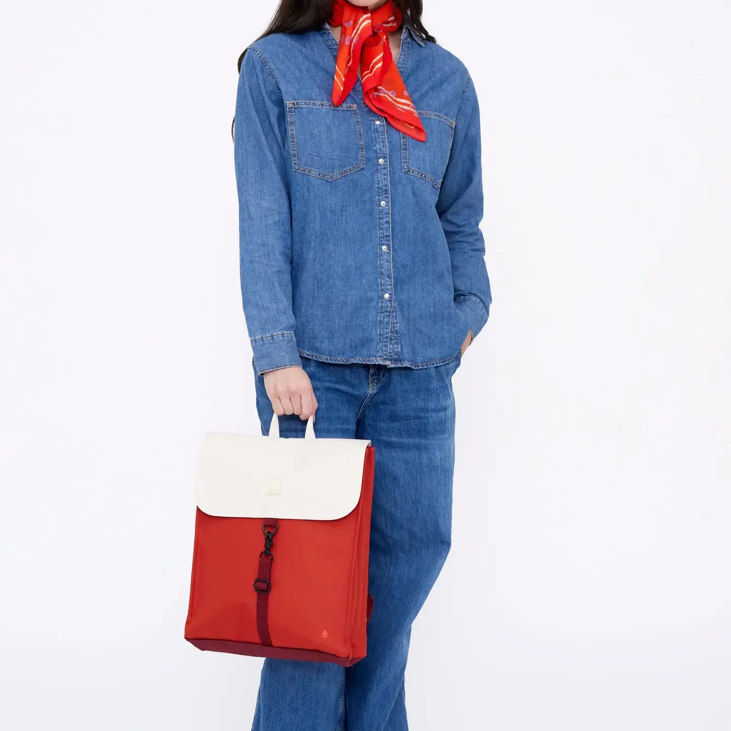 backpack - "handy mini" - cherry block by lefrik us