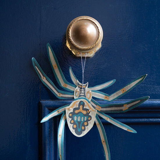 ornaments - recycled cotton paper - spiders by east end press