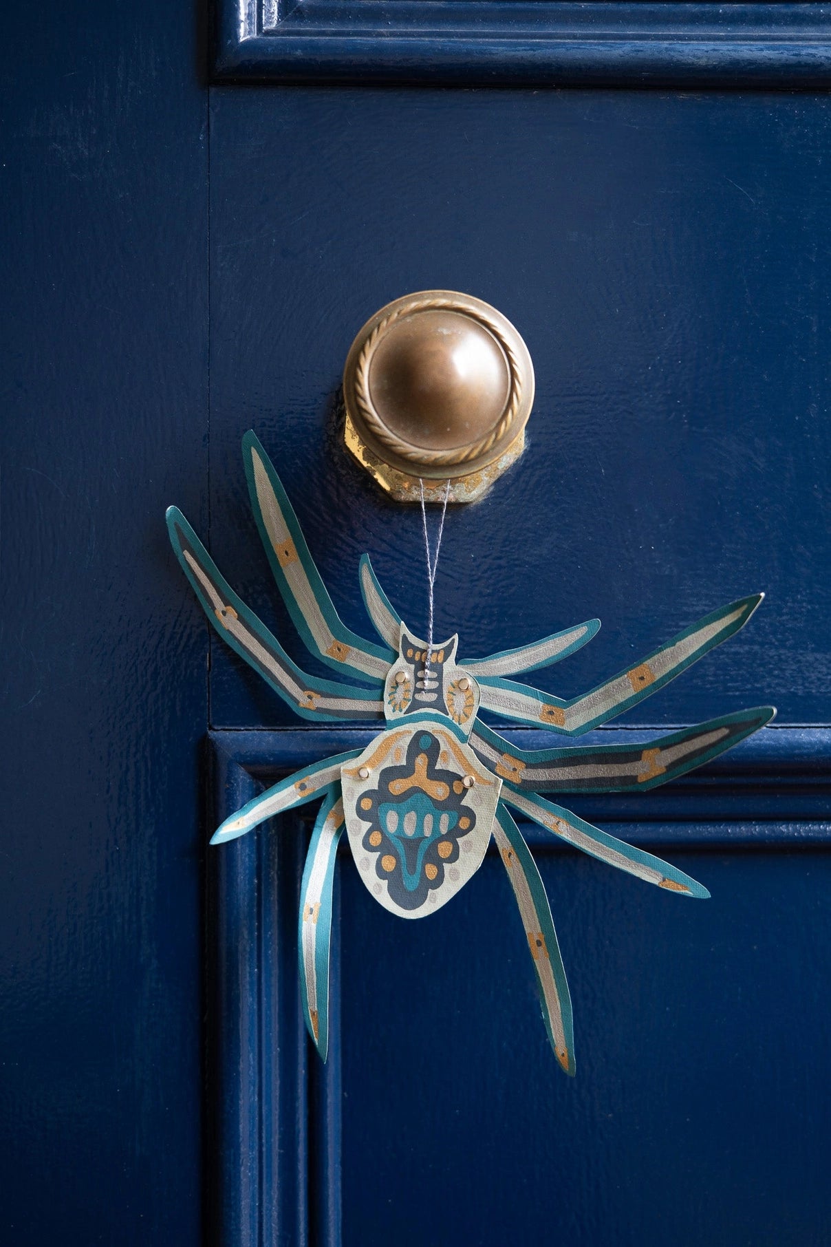 ornaments - recycled cotton paper - spiders by east end press