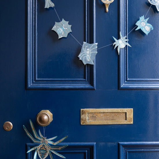 ornaments - recycled cotton paper - spiders by east end press