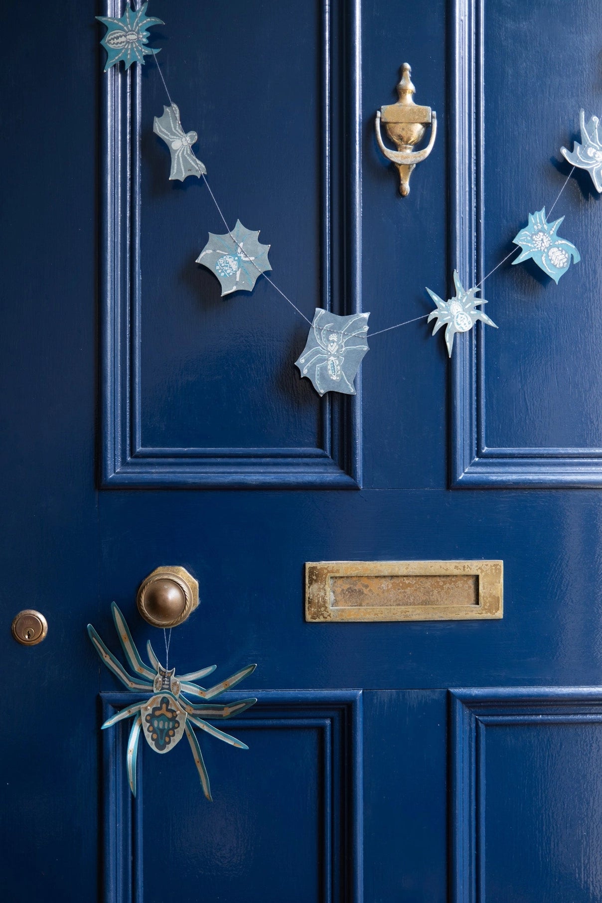 ornaments - recycled cotton paper - spiders by east end press