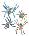 ornaments - recycled cotton paper - spiders by east end press