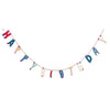 garland - felt happy birthday by giftsland