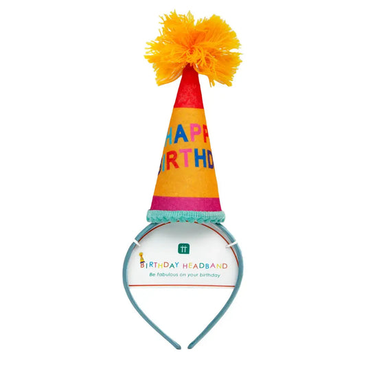 headband party hat - happy birthday by talking tables, usa