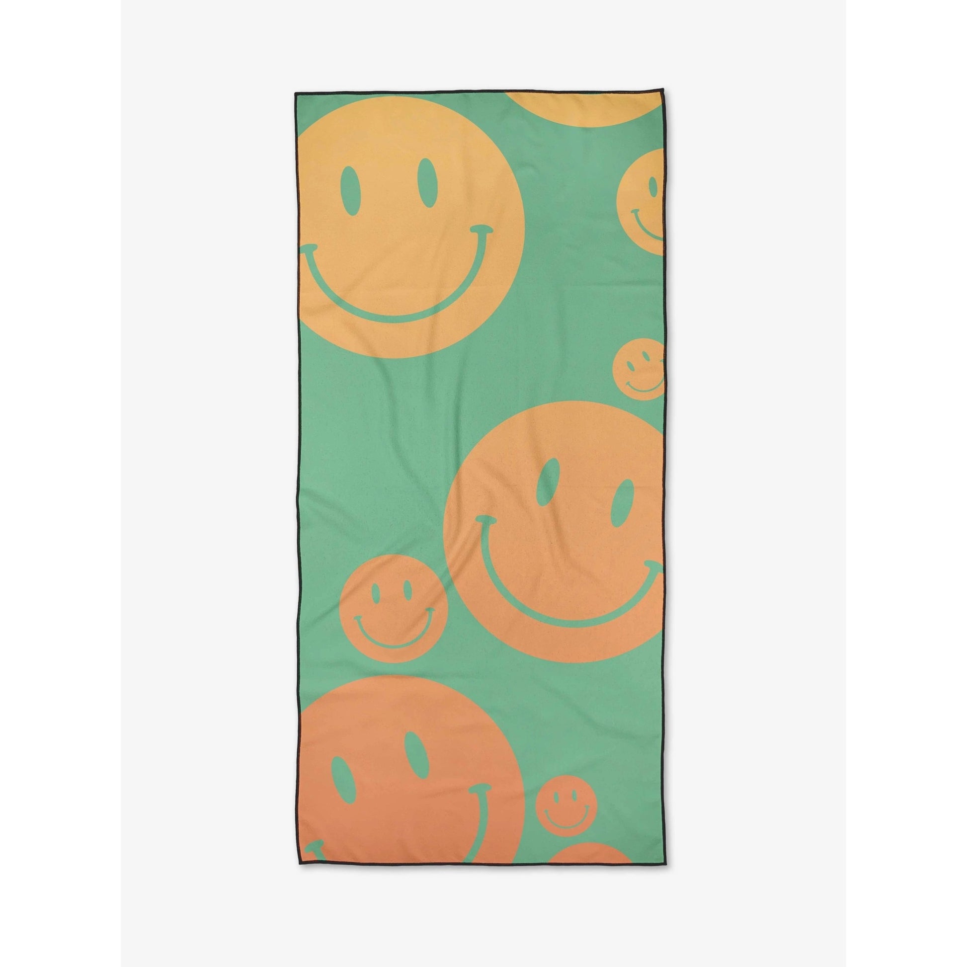 microfiber beach towel - happy days by geometry house