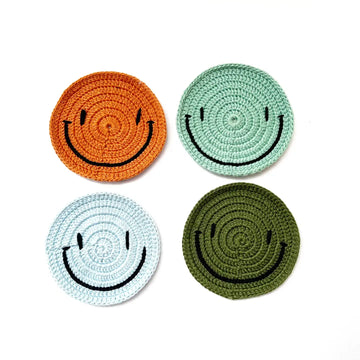 coaster - happy face - warm by impactful market