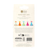 party hats - happy face paper - 5 pack by talking tables, usa