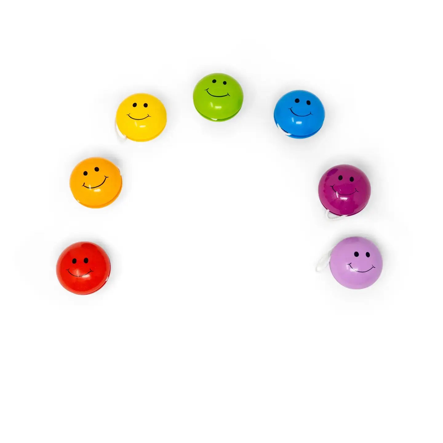 toy - yo-yo - happy rainbow by jack rabbit creations