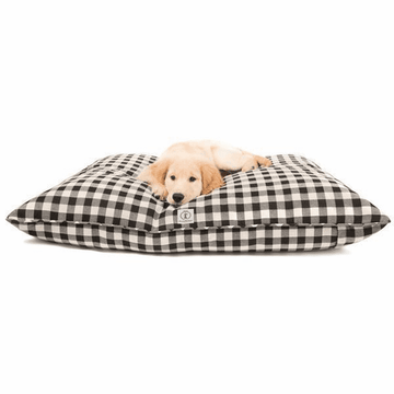dog bed - black buffalo check - small by harry barker