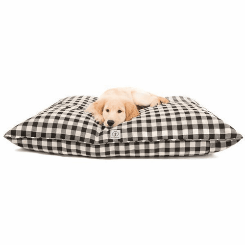 dog bed - black buffalo check - small by harry barker