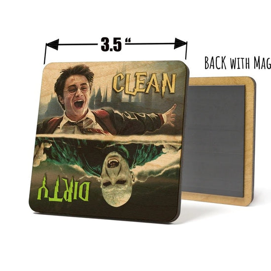 dishwasher magnet - harry potter/voldemort by american brand studio
