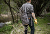 bag - harvesting & gathering - waxed canvas - slate gray by barebones