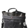 bag - harvesting & gathering - waxed canvas - slate gray by barebones