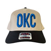 hat - puff vintage - okc - thunder blue by madley