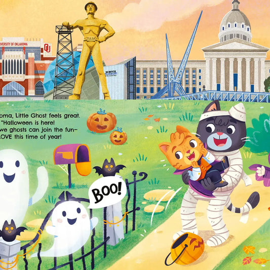 book - haunted ghost tour in oklahoma by sourcebooks