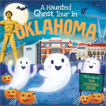book - haunted ghost tour in oklahoma by sourcebooks