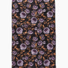 tea towel - microfiber halloween - haunted roses by geometry house