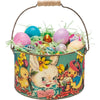 decor - bucket - happy easter by primitives by kathy