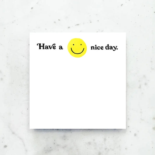 desk pad - have a nice day by idlewild co.