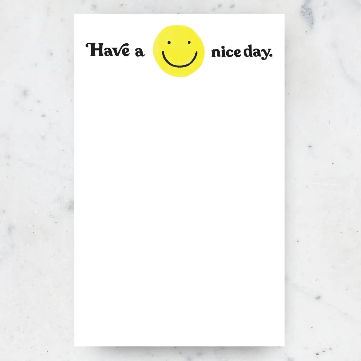 notepad - have a nice day by idlewild co.