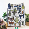 Blanket | Recycled Cotton/Acrylic | Insects Tapestry