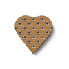 gift box - printed paper heart by creative co-op