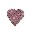 gift box - printed paper heart by creative co-op