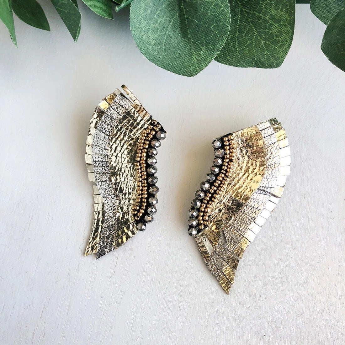 earrings - hera goddess by worldfinds