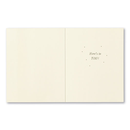 card - bday - here's to adventures by compendium