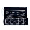 game set - travel bag - backgammon/checkers - black by a summer shop