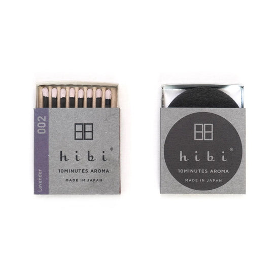 incense matches - hibi box of 8 by ameico/hibi match