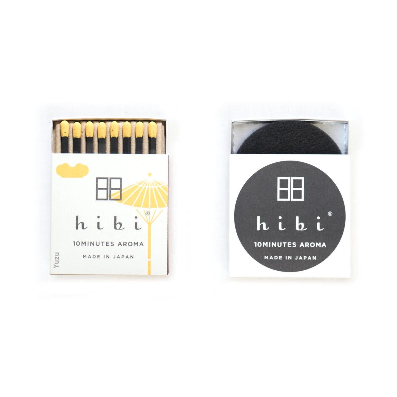 incense matches - hibi box of 8 by ameico/hibi match