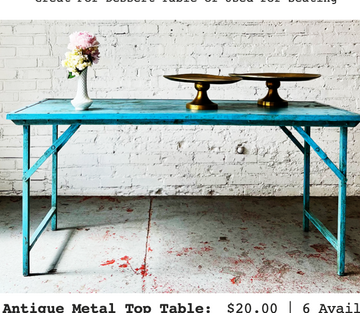 RENTAL | Green Table
