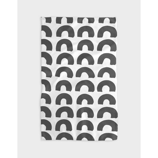 microfiber tea towel - hills by geometry house