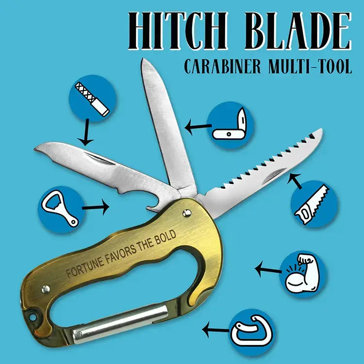 multi-tool - carabiner - hitch blade by lucky jack