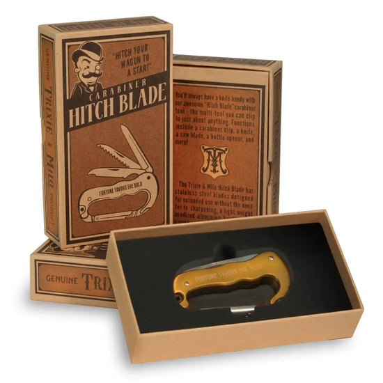 multi-tool - carabiner - hitch blade by lucky jack