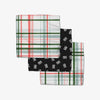 microfiber dishcloth set - holiday - ho ho ho by geometry house