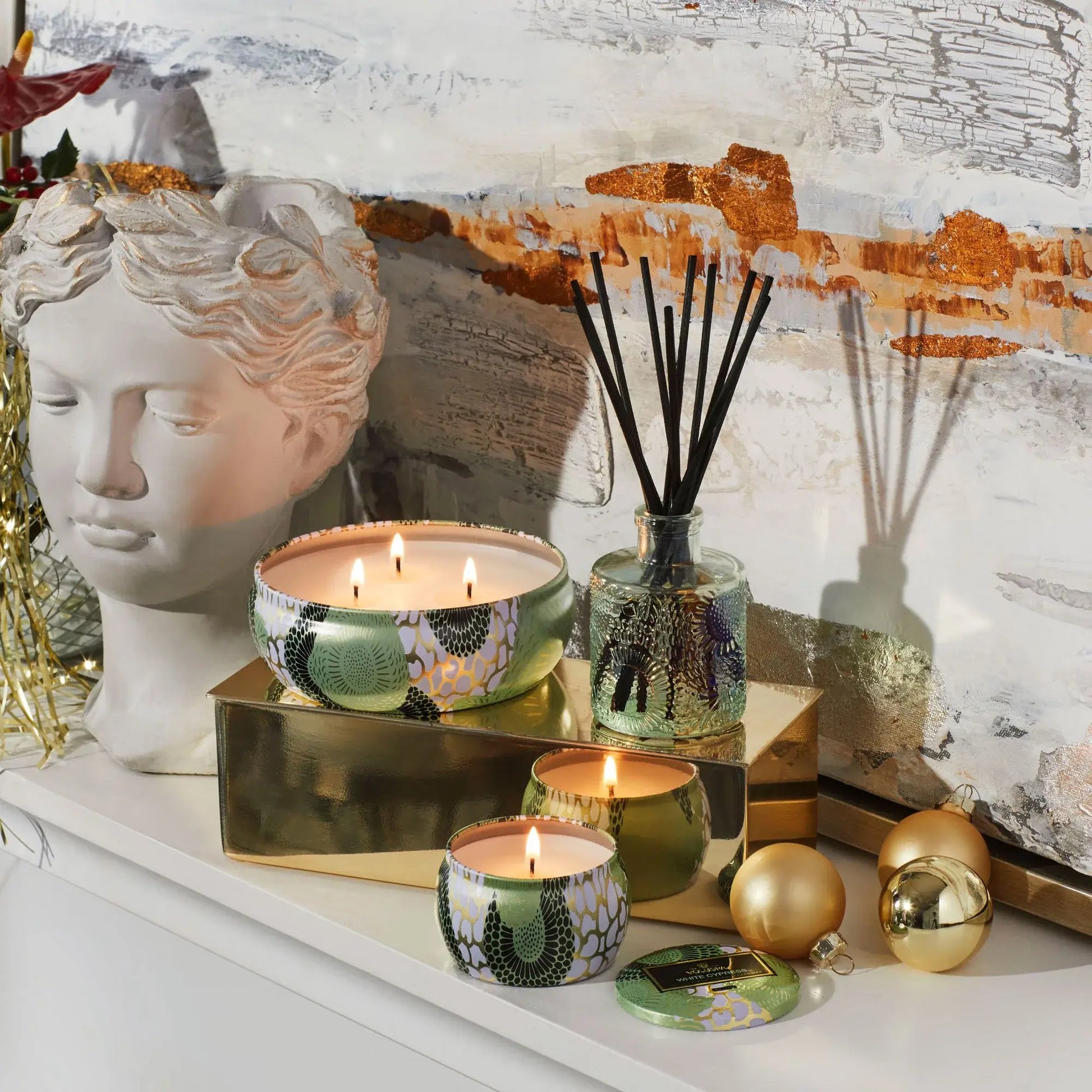 reed diffuser - white cypress by voluspa