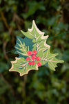 garland - recycled cotton paper - holly & ivy by east end press