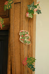garland - recycled cotton paper - holly & ivy by east end press