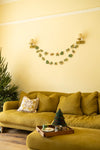 garland - recycled cotton paper - holly & ivy by east end press