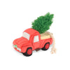 dog plush toy - holiday hauler (red pickup truck) by p.l.a.y.