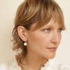 earrings - honey bee hexagon - 14k gold fill by amano studio