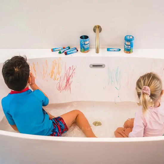 bath crayons - super jumbo - 6 colors by honeysticks
